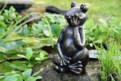 Heissner Teichfigur "Lazy Frog", 20x19x30cm